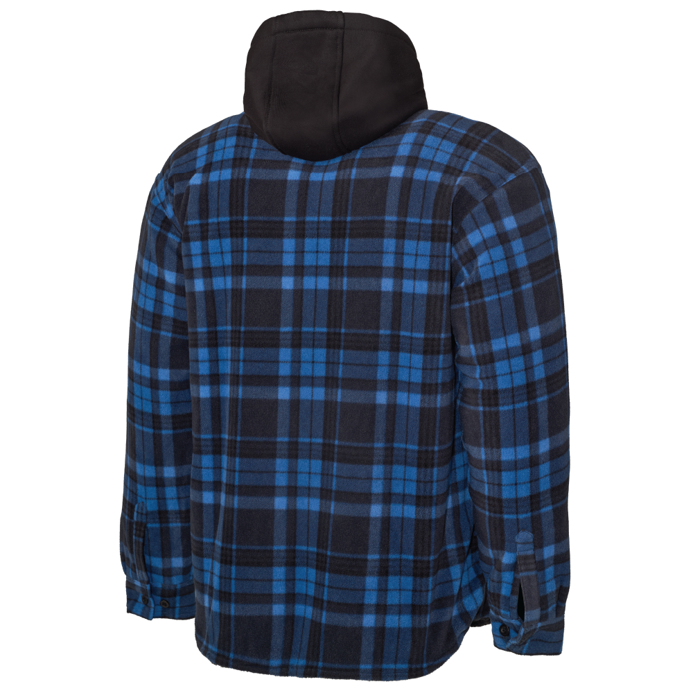Tough Duck Men's Sherpa-Lined Fleece Jac-Shirt (WS16)