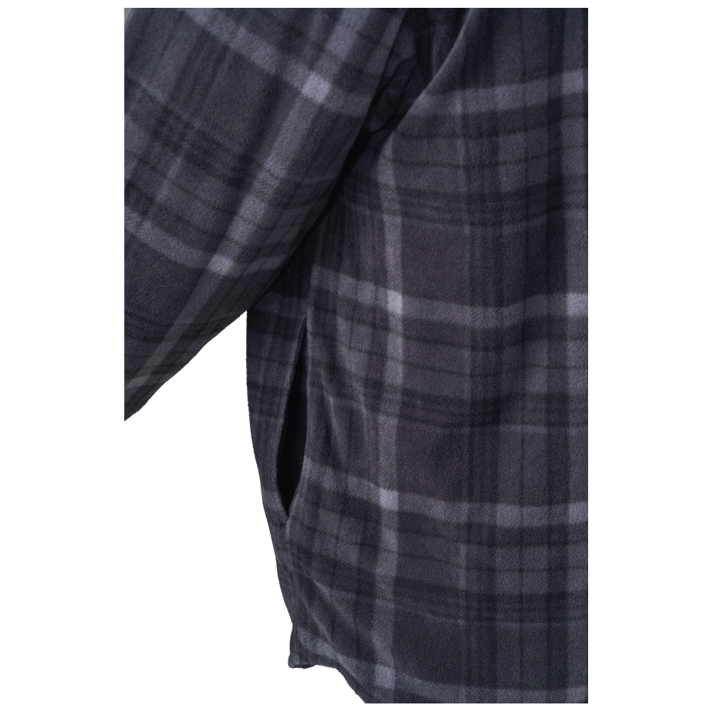 Tough Duck Men's Sherpa-Lined Fleece Jac-Shirt (WS16)