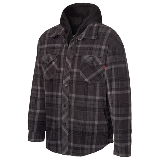 Tough Duck Men's Sherpa-Lined Fleece Jac-Shirt (WS16)