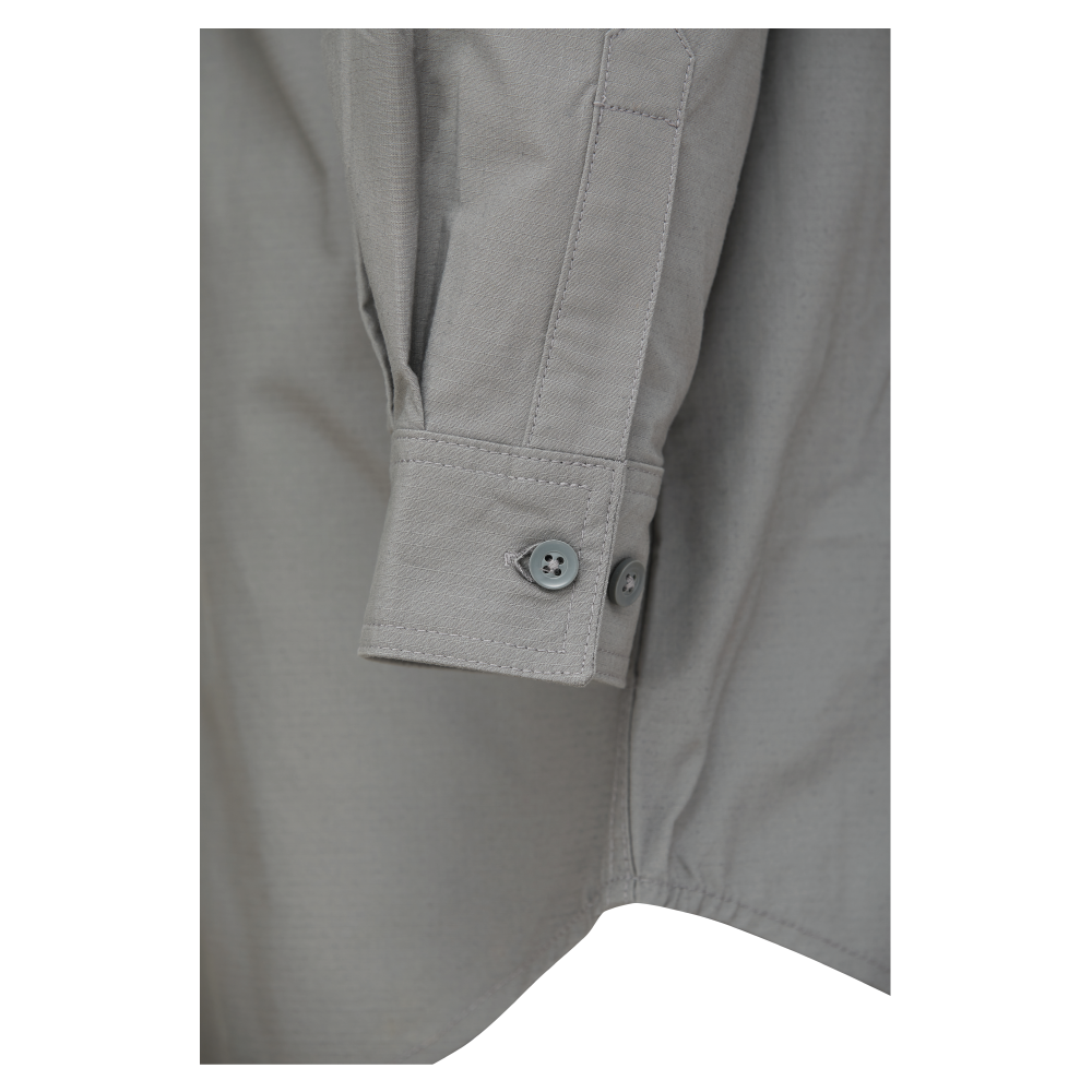 Tough Duck Men's Long-Sleeve Tough Flex Ripstop Shirt (WS19)