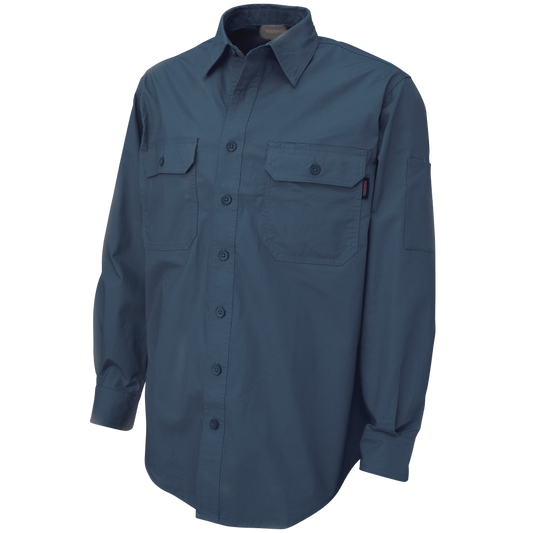 Tough Duck Men's Long-Sleeve Tough Flex Ripstop Shirt (WS19)