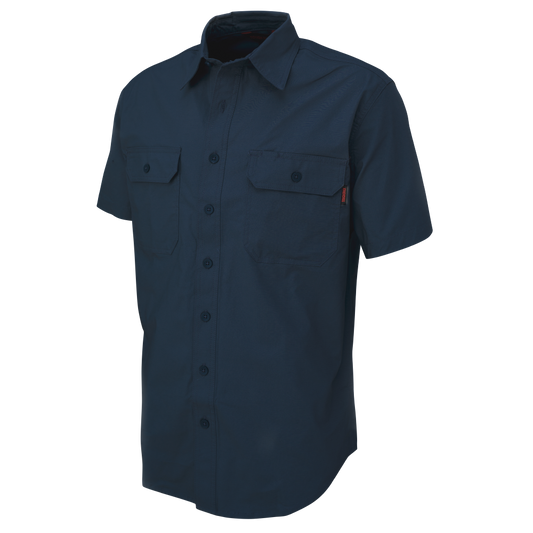Tough Duck Men's Short-Sleeve Tough Flex Ripstop Shirt (WS20)