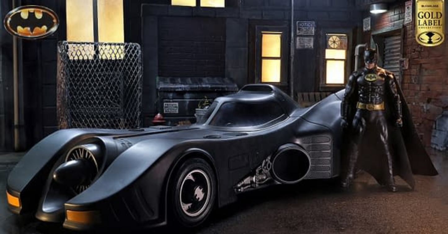 DC Multiverse -  Batman 1989 with Batmobile - Exclusive