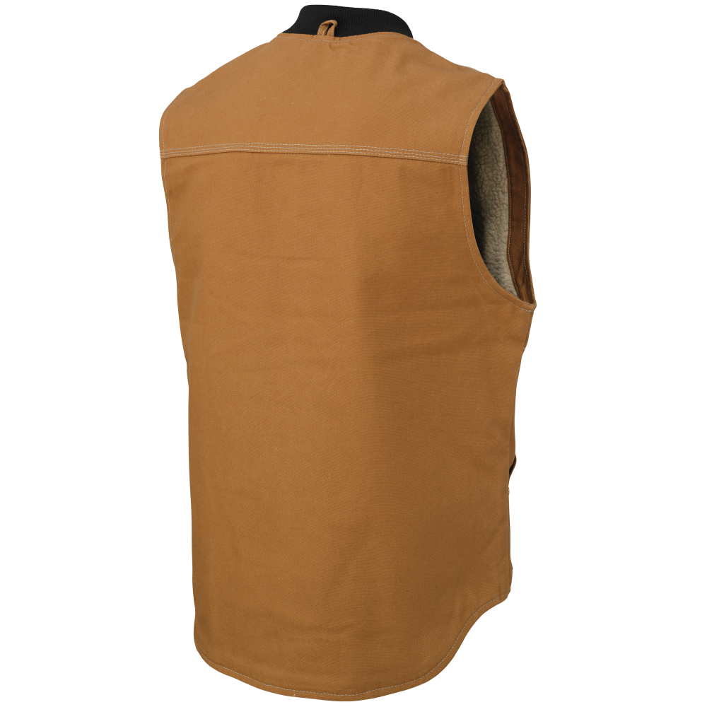 Tough Duck Men's Duck Sherpa-Lined Vest (WV06)