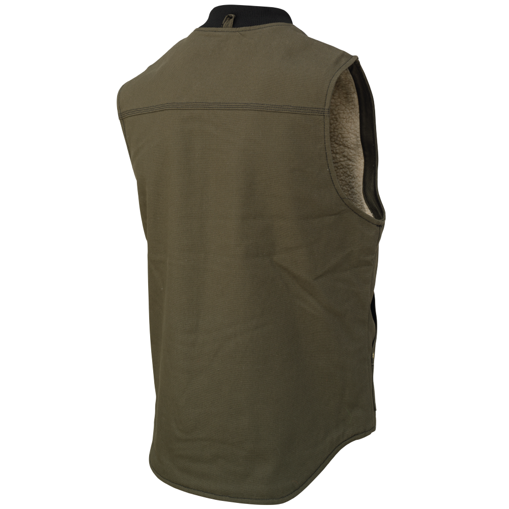Tough Duck Men's Duck Sherpa-Lined Vest (WV06)