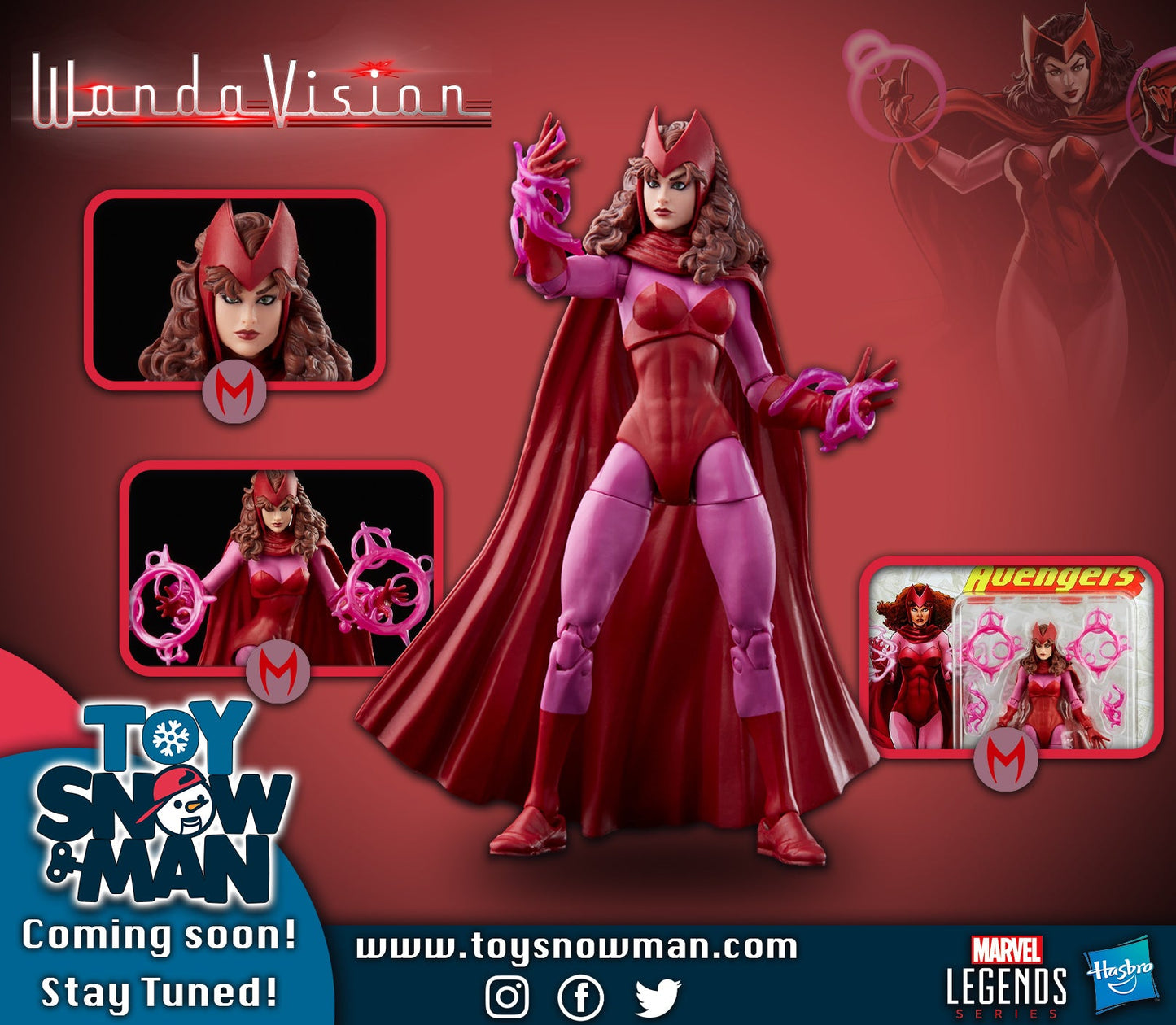 Wanda - Marvel Legends Scarlet Witch Retro