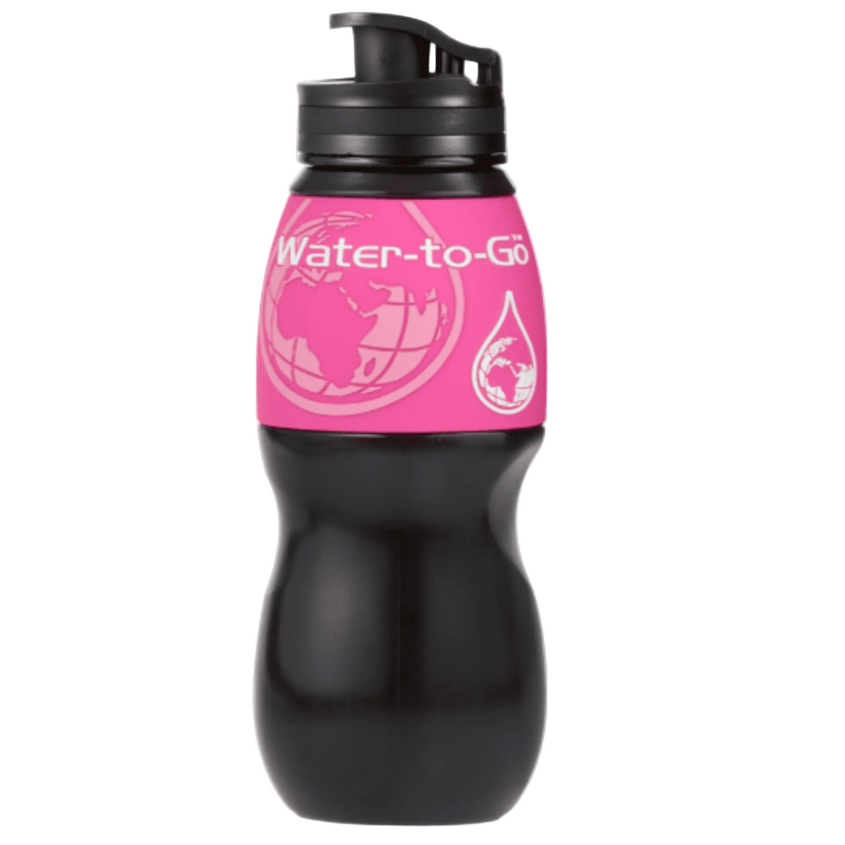 Water-to-Go 750 mL Water Purification Filter Bottle | Removes Waterborne Viruses!