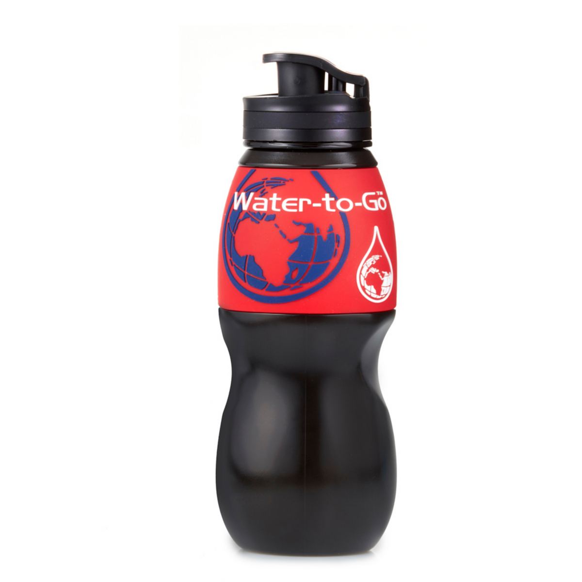Water-to-Go 750 mL Water Purification Filter Bottle | Removes Waterborne Viruses!
