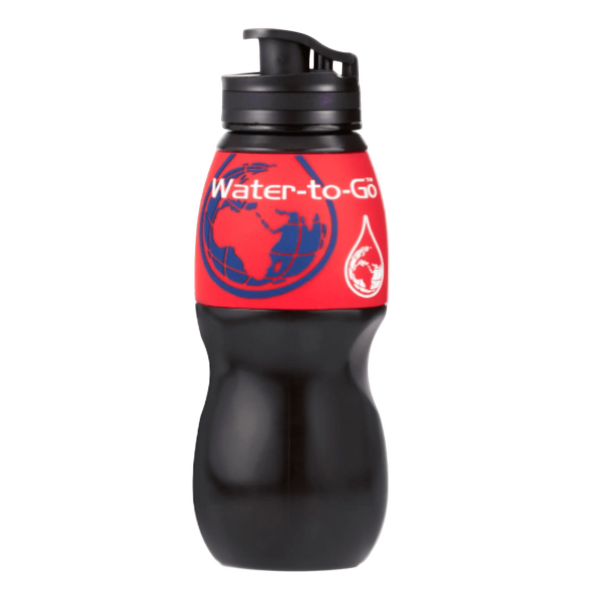 Water-to-Go 750 mL Water Purification Filter Bottle | Removes Waterborne Viruses!