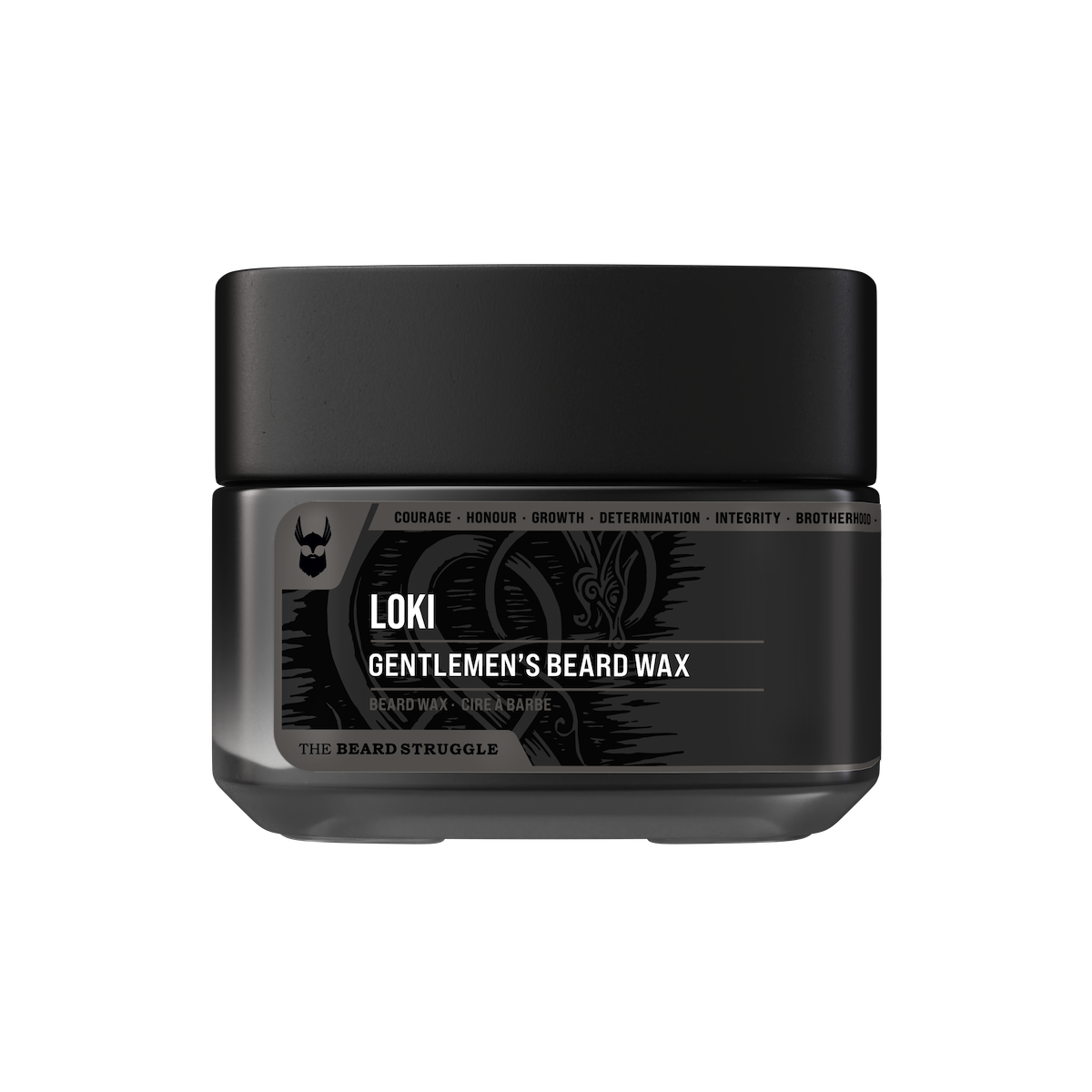 Clear Mustache Wax for a Natural Hold
