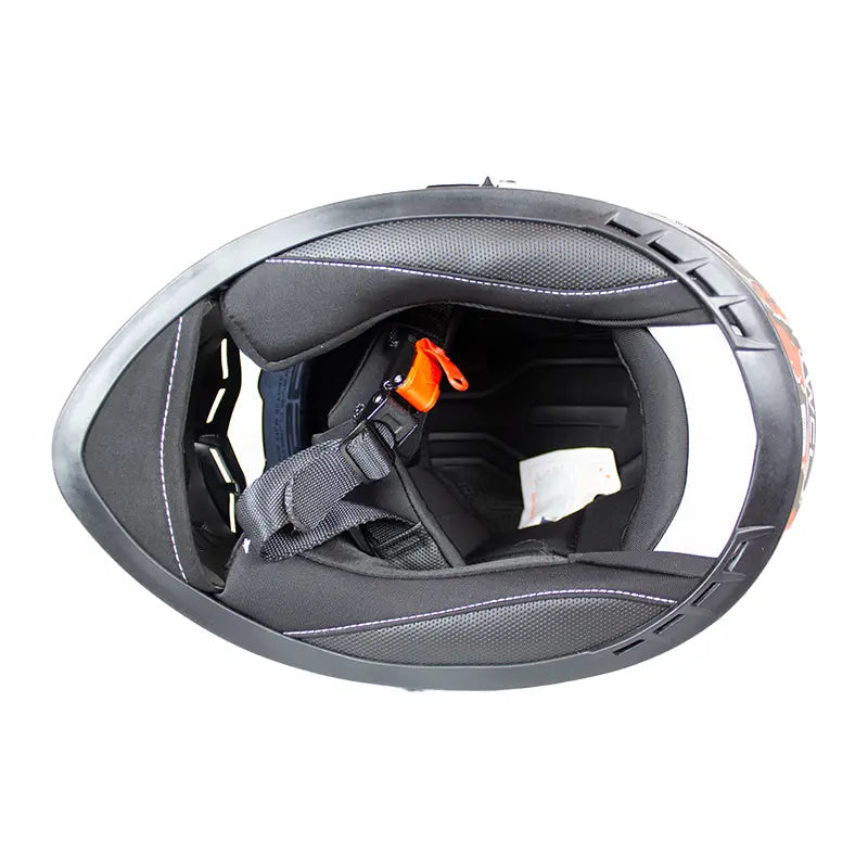 West Coast Leather Monster Skull Biker Helmet