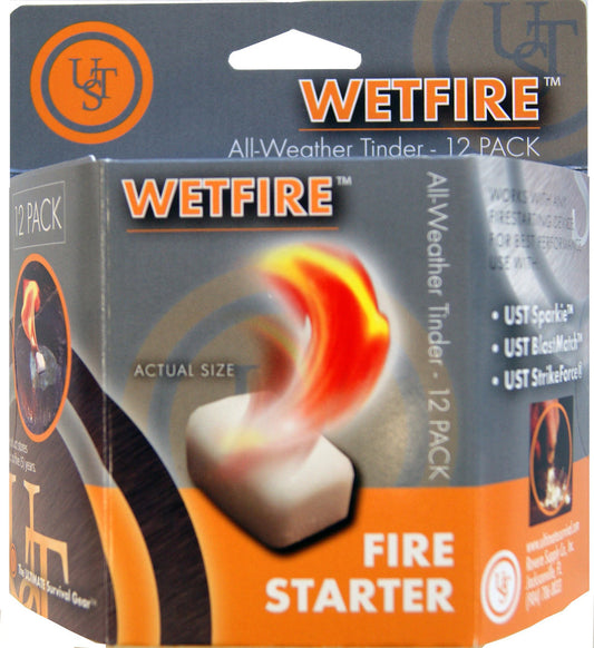 Ultimate Survival Wetfire Tinder - 12pk