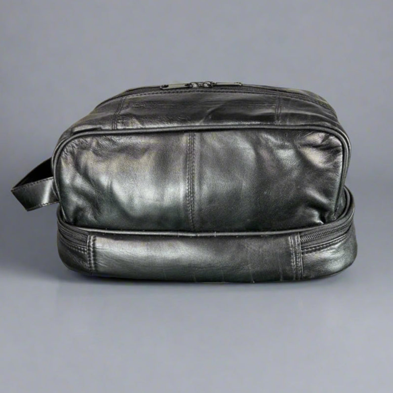 JBG International Leather Toiletry Bag