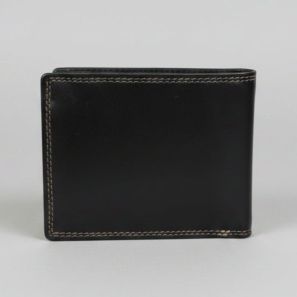 MET Men’s Bi-Fold Flip Coin Wallet