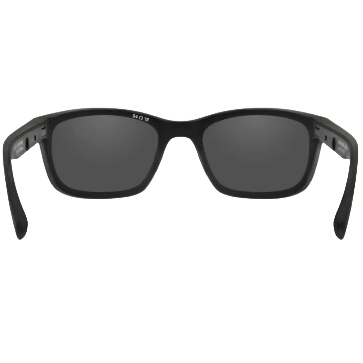 Wiley X WX Helix Sunglasses with Captivate Polarized Blue Mirror Lenses and Matte Black Frame
