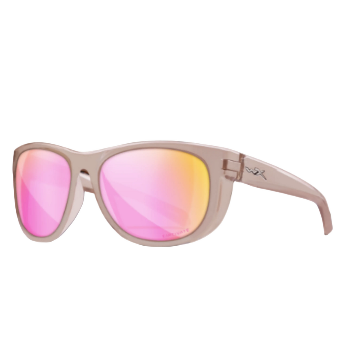 Wiley X WX Weekender Women's Sunglasses with Rose Captivate Lenses