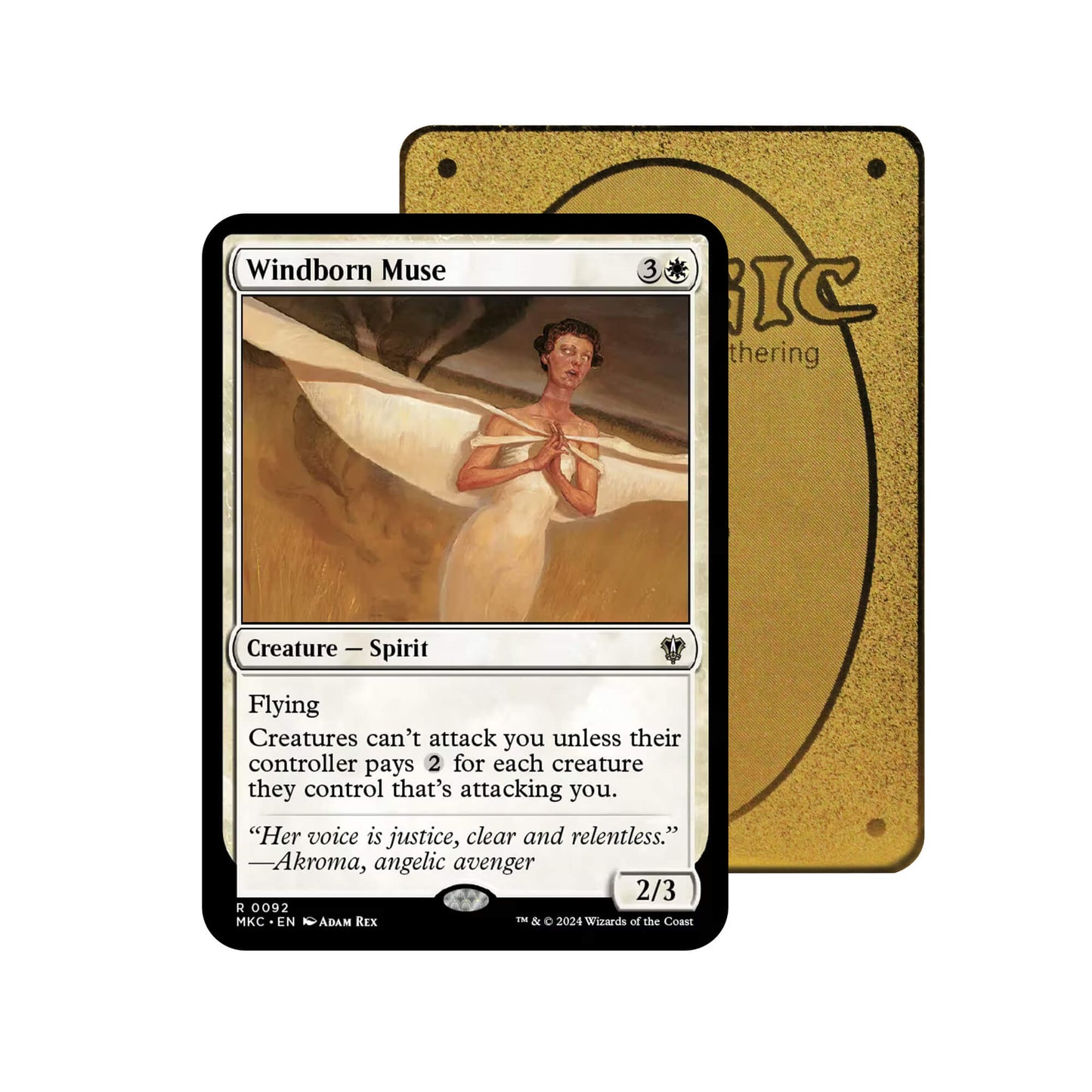 Windborn Muse Metal Orica Card