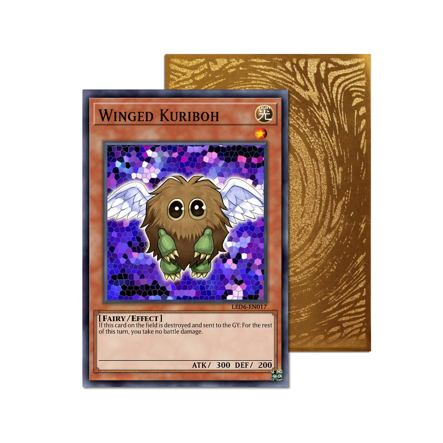 Winged Kuriboh Metal Orica Card