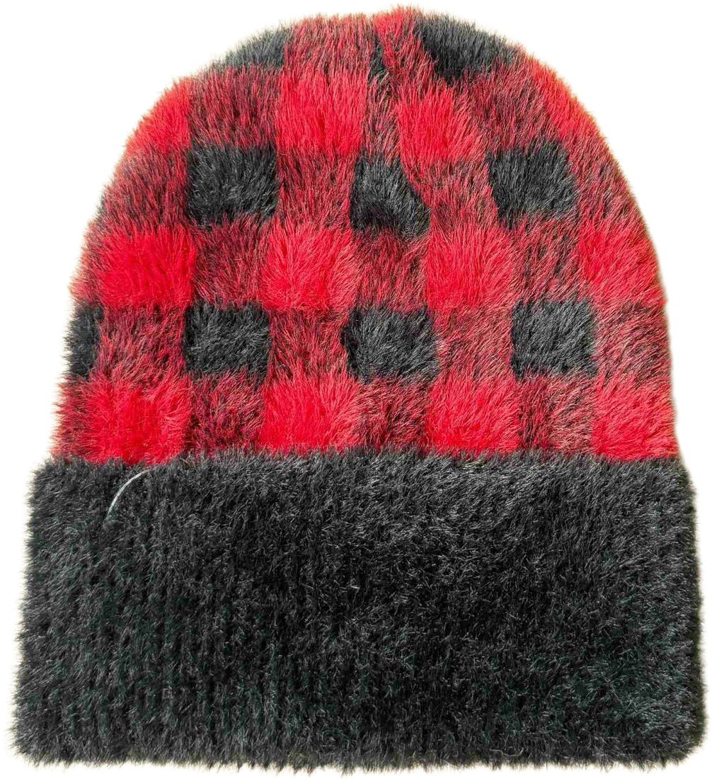 Pook Unisex Winter Plaid Beanie