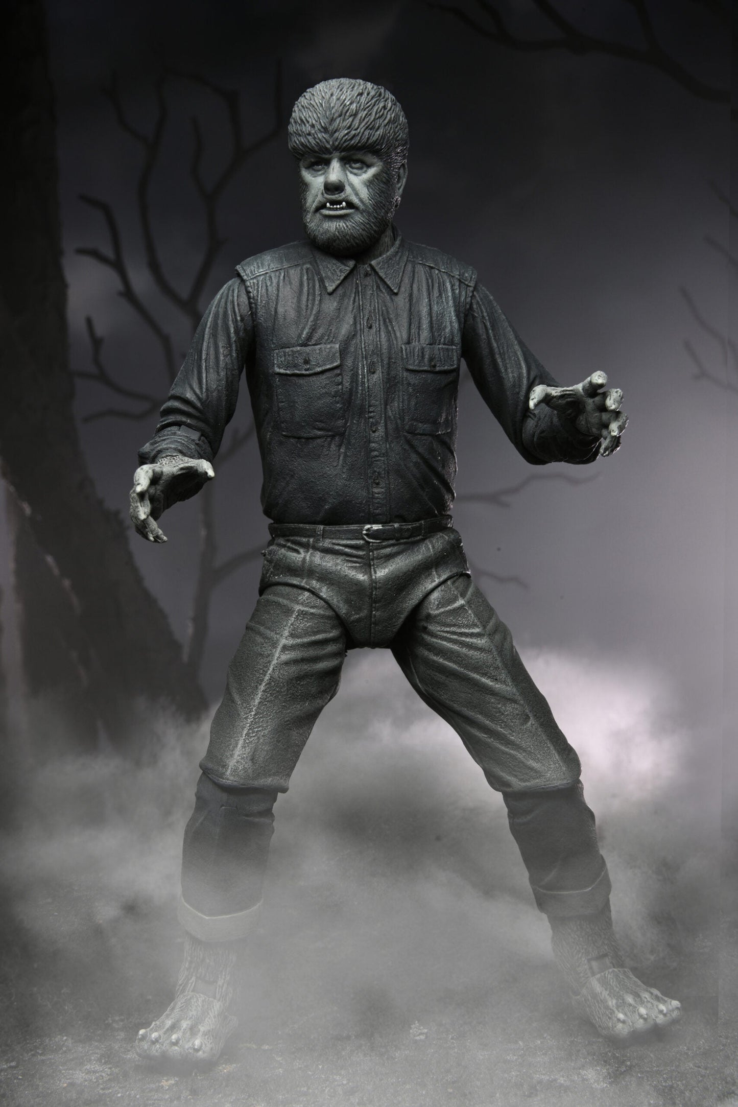 Universal Monsters - Ultimate Wolf Man - Black & White