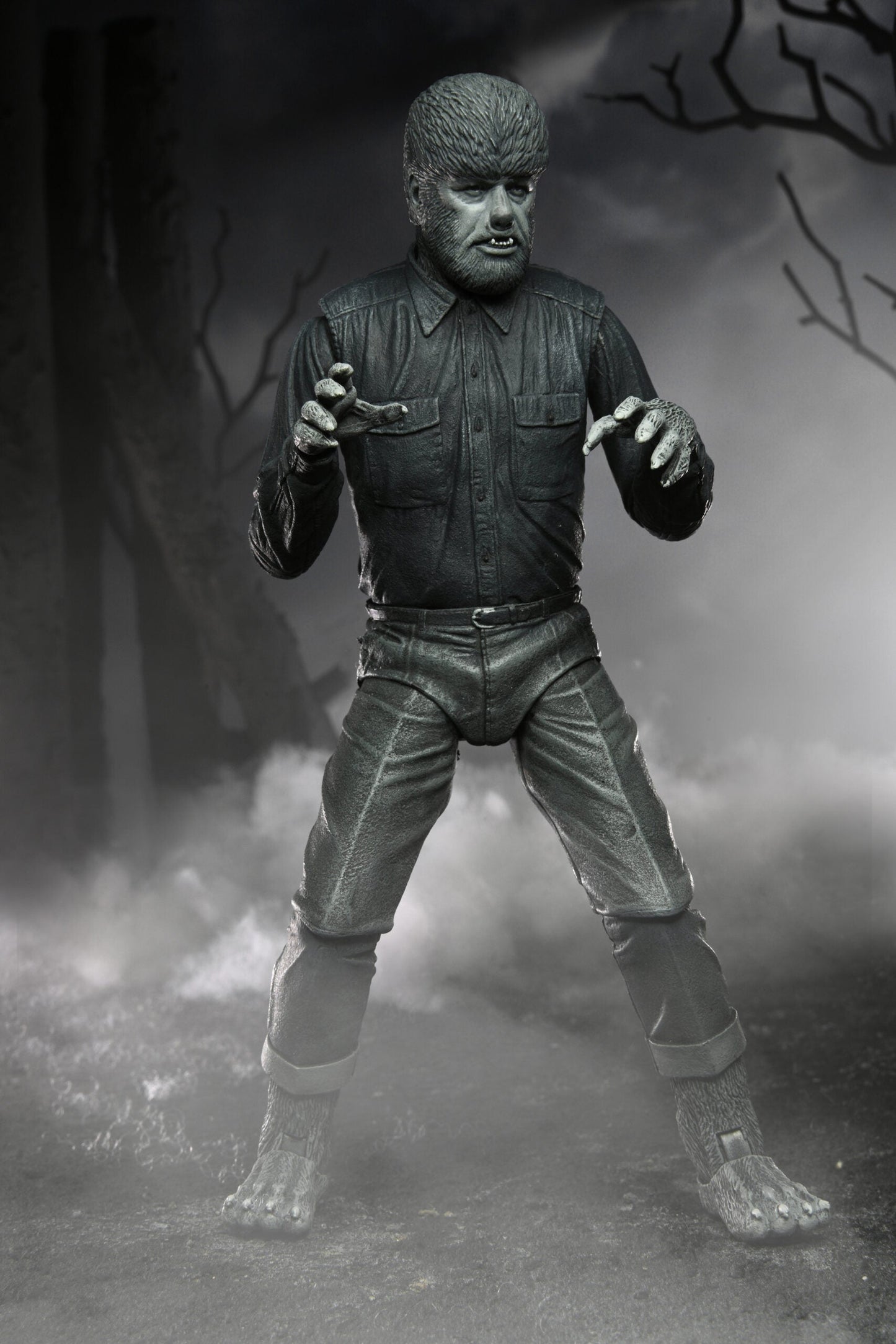 Universal Monsters - Ultimate Wolf Man - Black & White