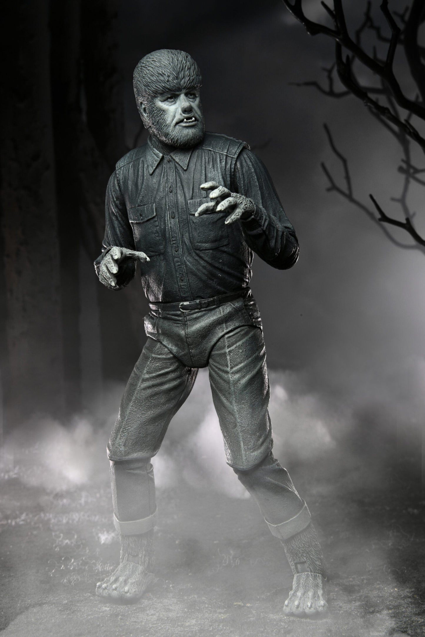 Universal Monsters - Ultimate Wolf Man - Black & White