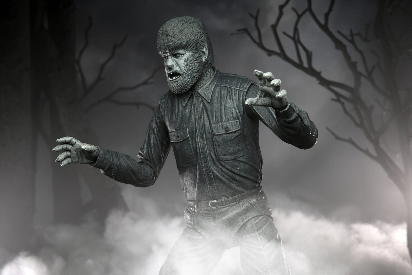 Universal Monsters - Ultimate Wolf Man - Black & White