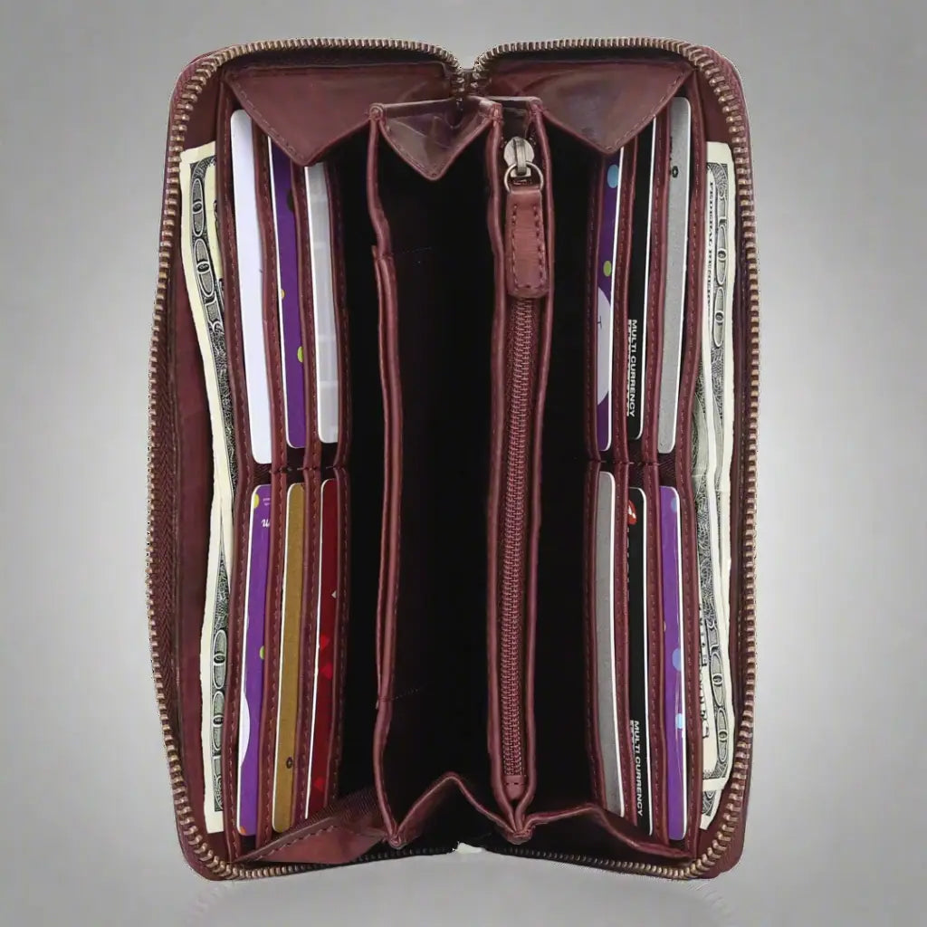 Women's Zip Around Wallet