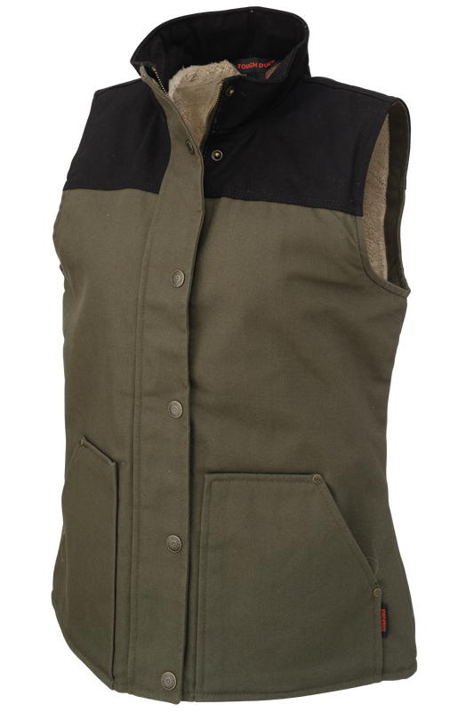 Women’s Duck Sherpa Lined Vest