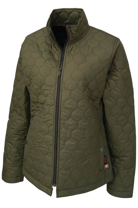 Women’s Quilted Jacket With Primaloft® Insulation