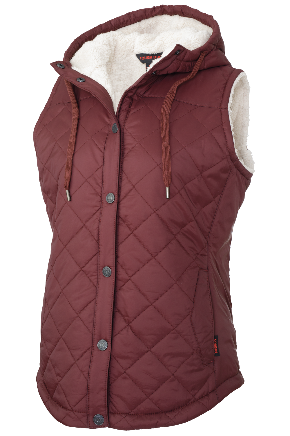 Women’s Quilted Sherpa Lined Vest