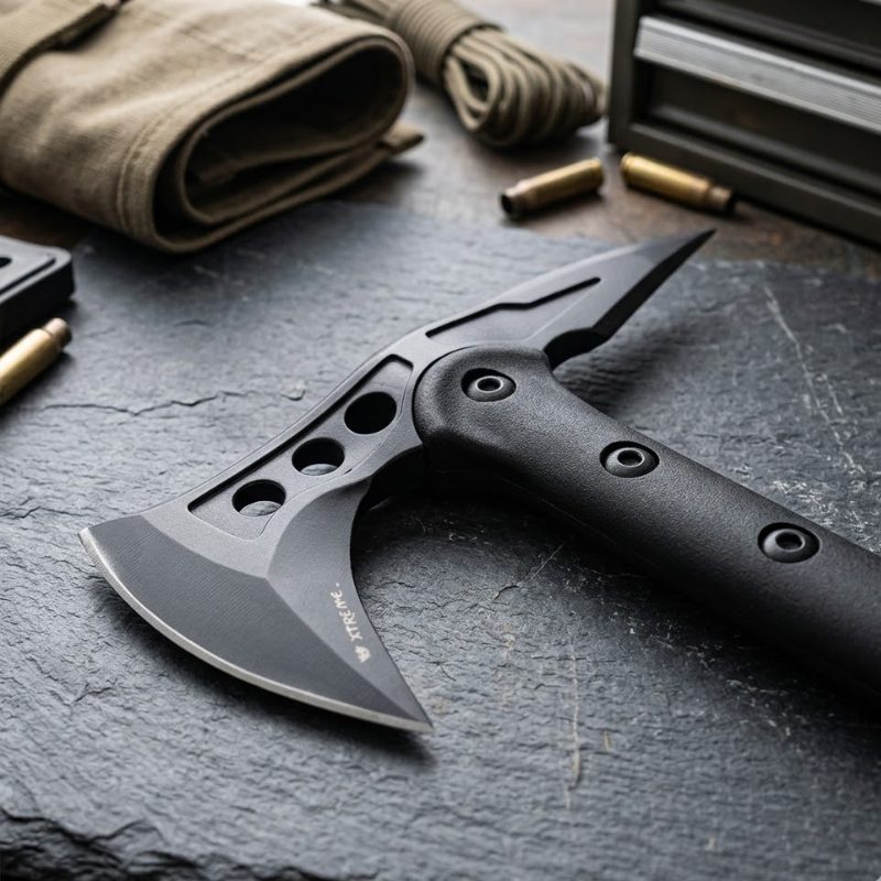 15.08" Tactical Tomahawk Axe with a sheath (XTR-HKN120)