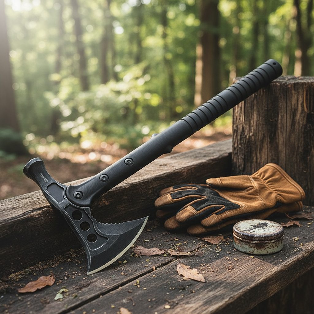 15.08″ Xtreme Tactical Tomahawk Axe with sheath (XTR-HKN121)