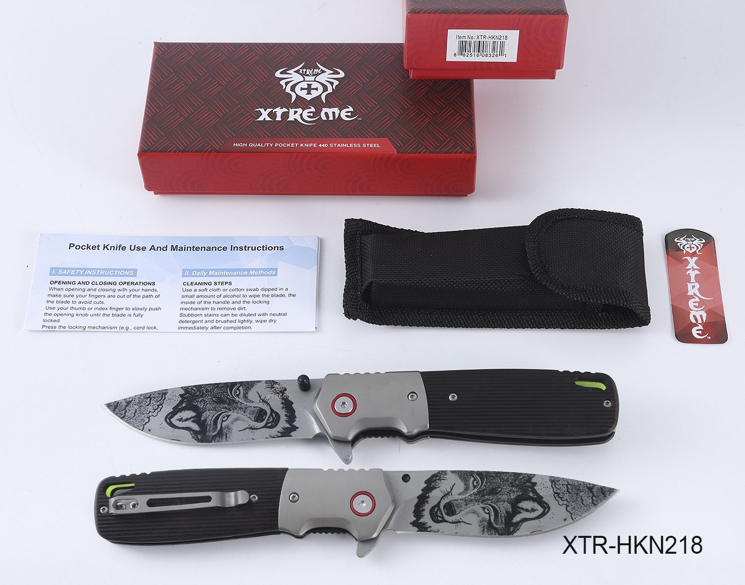 Xtreme Pocket Knife (XTR-HKN218)