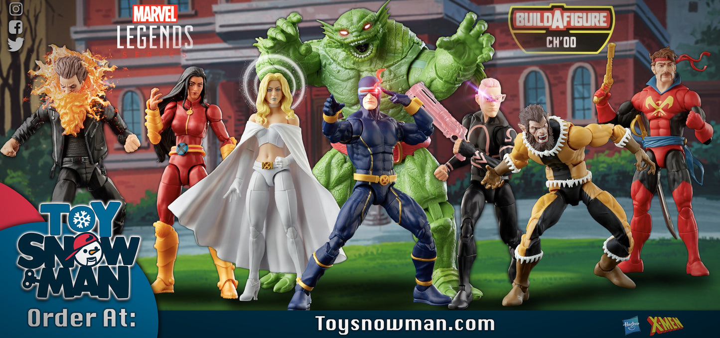 X-Men Marvel Legends  - Ch'od BAF Wave SET