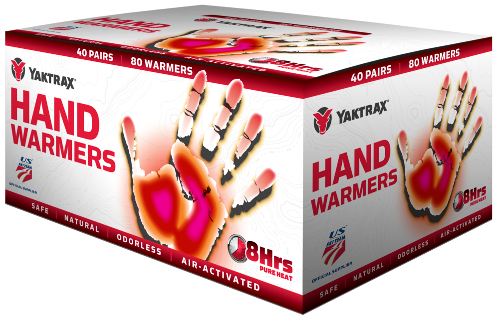 YAKTRAX Hand Warmers - Box of 40