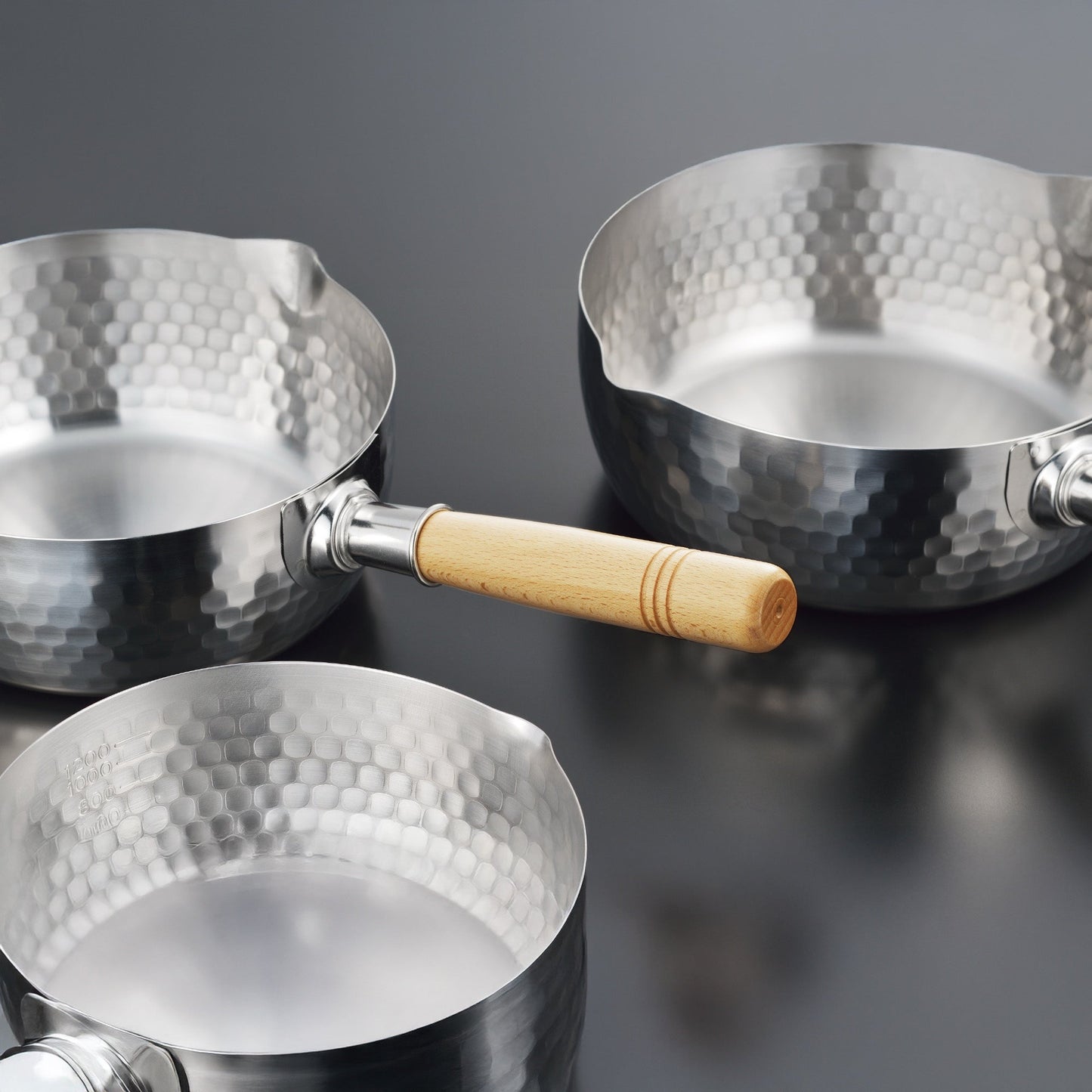 Yoshikawa Yukihira Saucepan 20 cm Stainless Steel  | 2.1L
