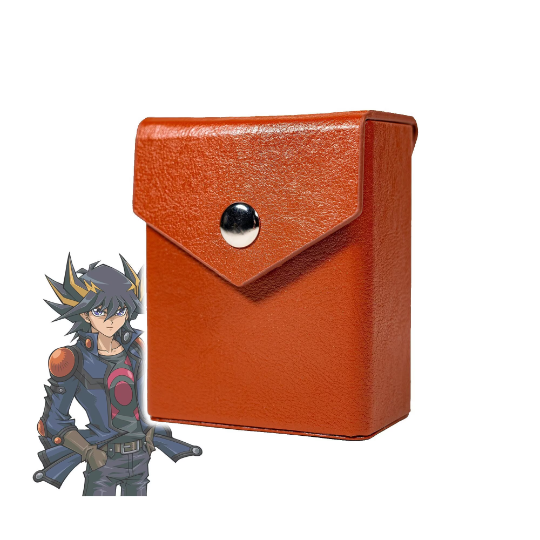 Yusei's Deck Box Replica + Belt Loop - Hard Shell - Faux Leather