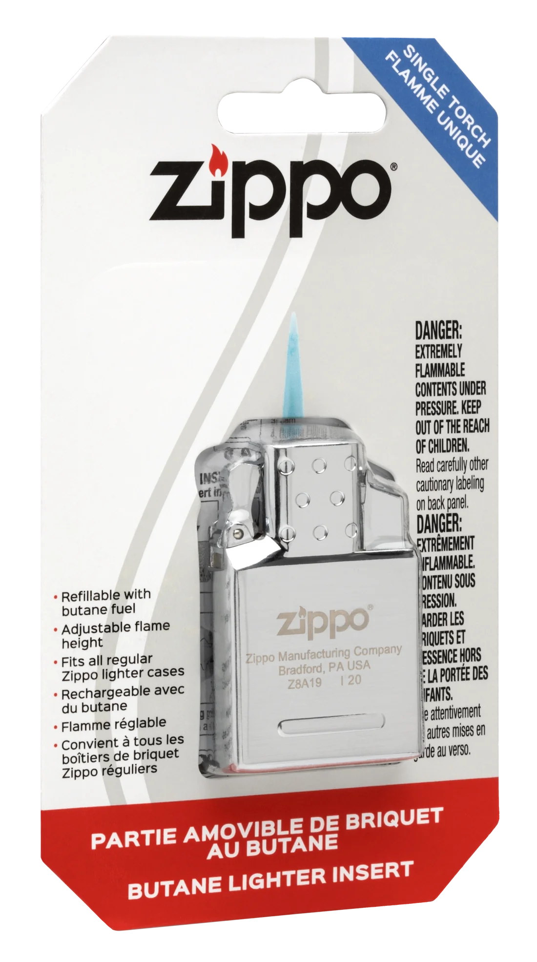 Zippo Single Burner Torch - Filled