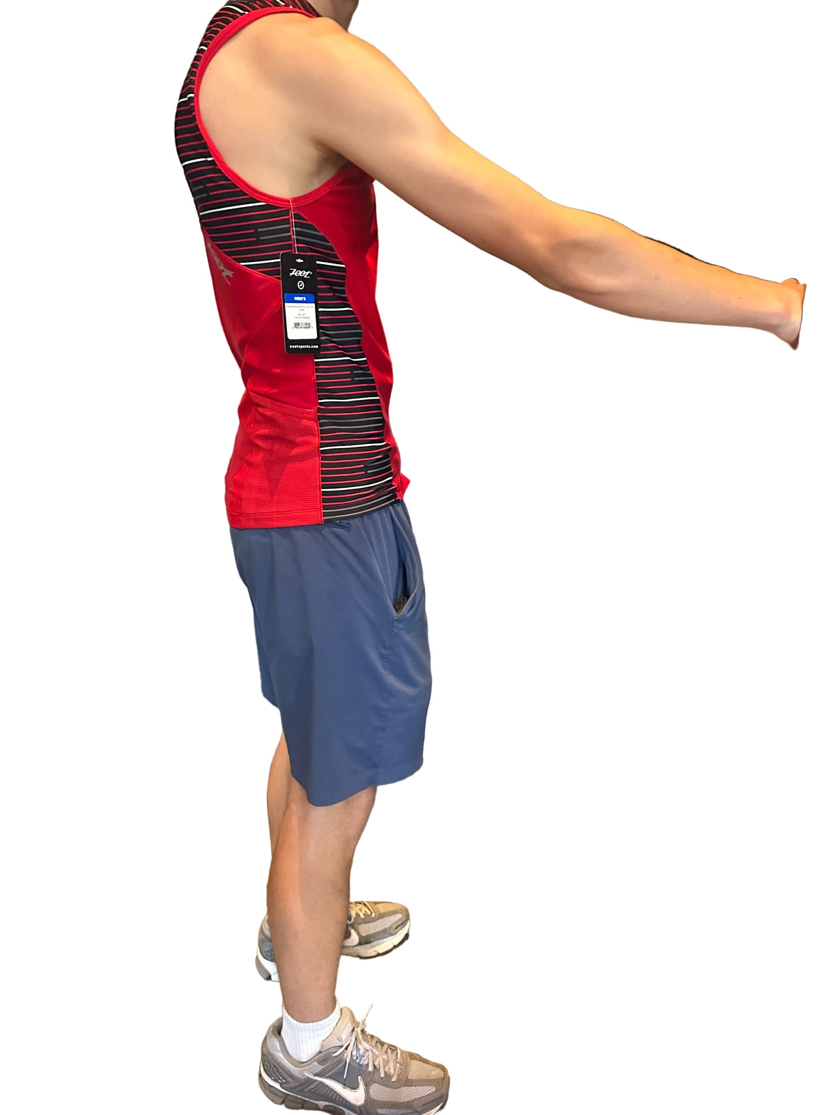 Zoot Sports Men's Performance Tri Full-Zip Tank Size Large
