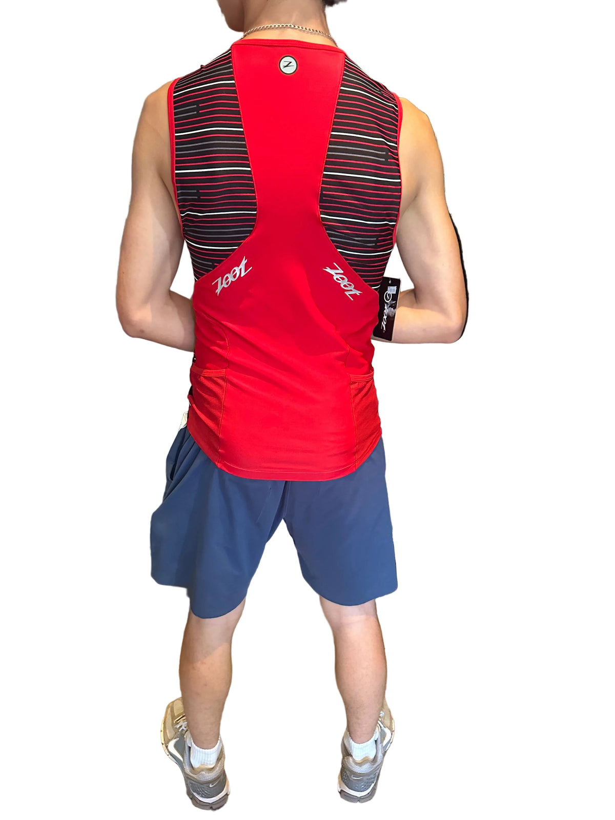 Zoot Sports Men's Performance Tri Full-Zip Tank Size Large