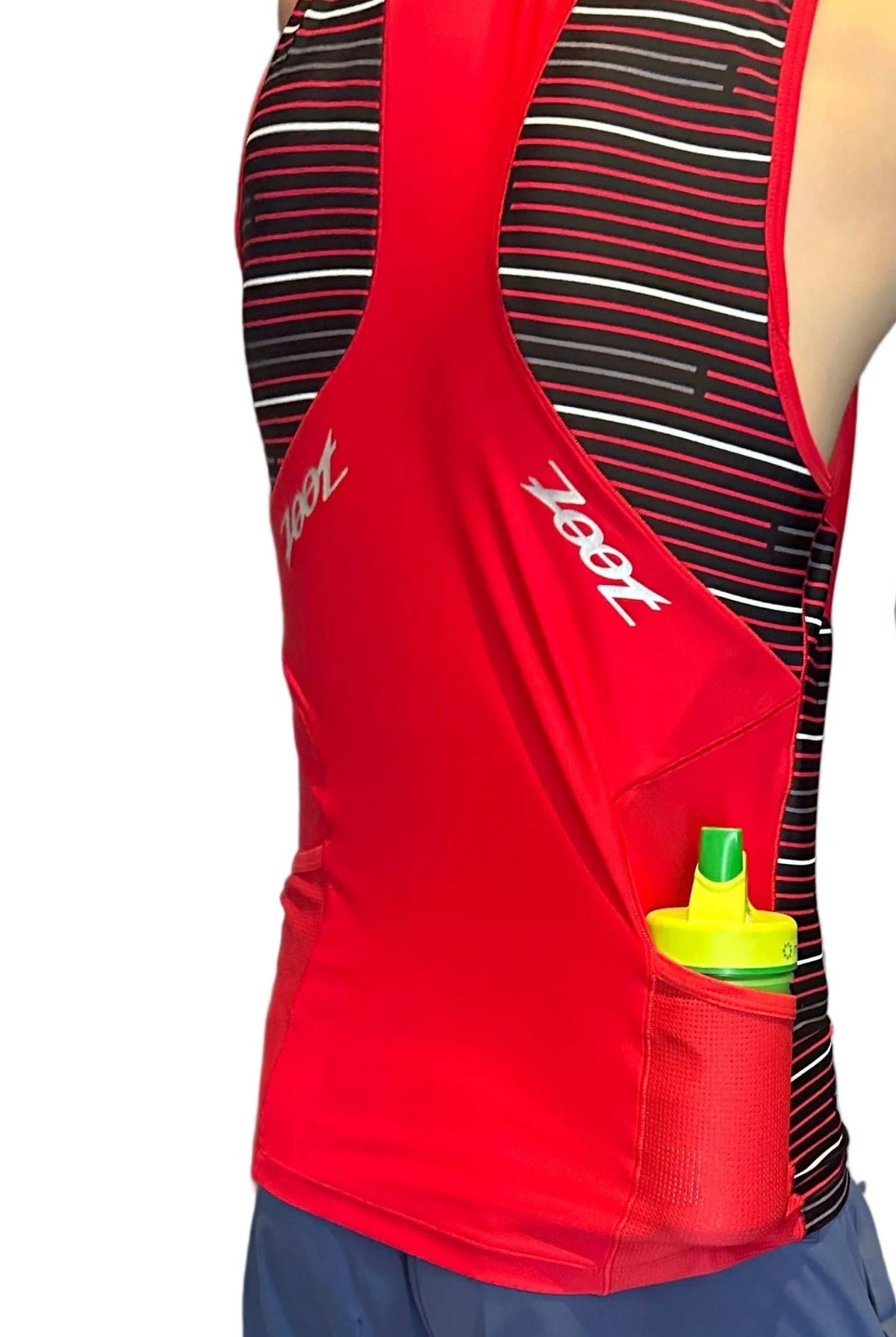 Zoot Sports Men's Performance Tri Full-Zip Tank Size Large