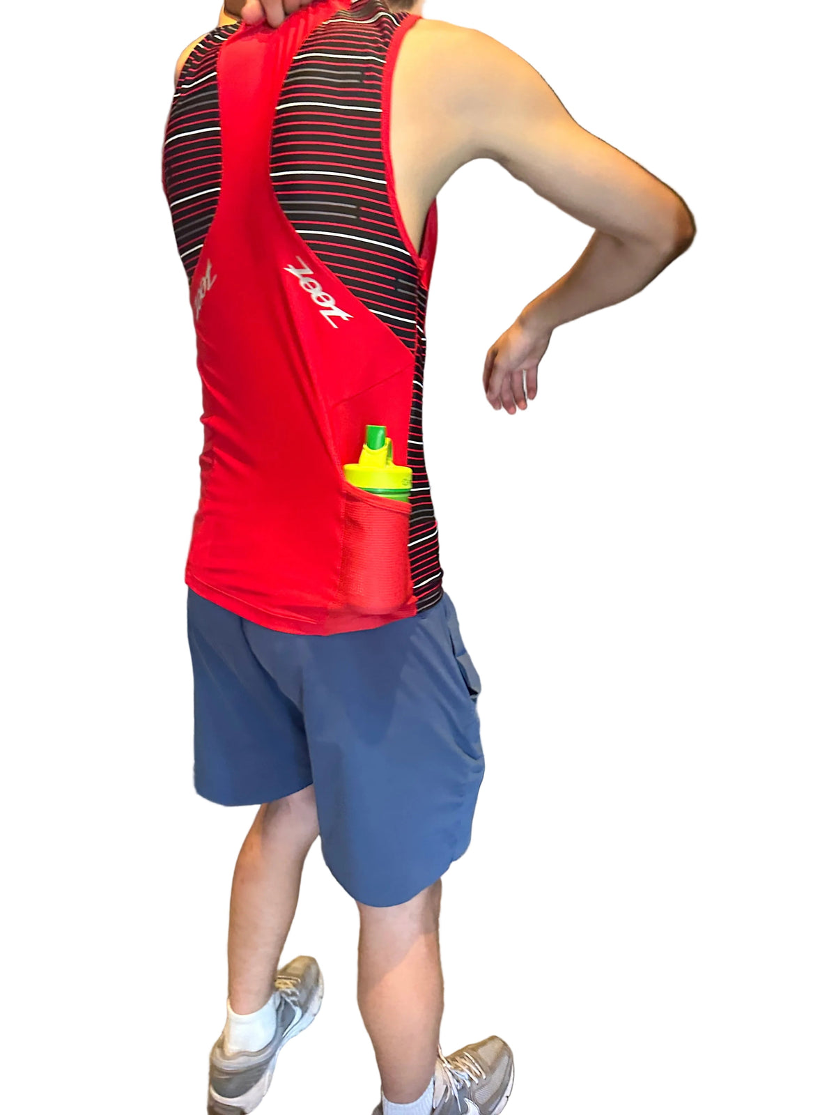 Zoot Sports Men's Performance Tri Full-Zip Tank Size Large