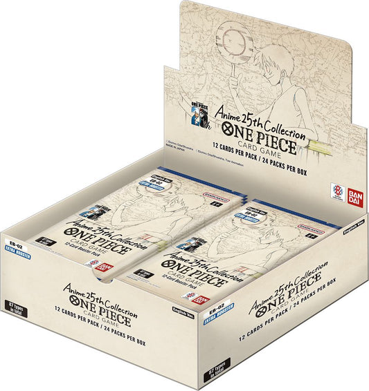 One Piece TCG - Anime 25th Collection - Extra Booster Box - EB-02