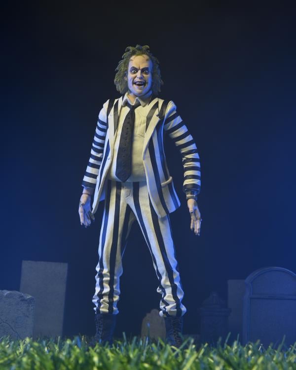 Beetlejuice (Black and White Suit) Action Figure