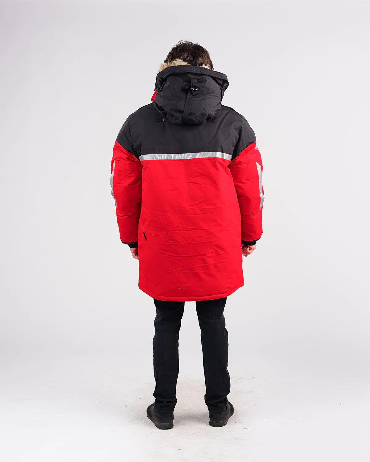 Outdoor Survival Canada OSC Mission Parka Unisex -60°C Down Parka, Blue or RED Medium - ON DISPLAY