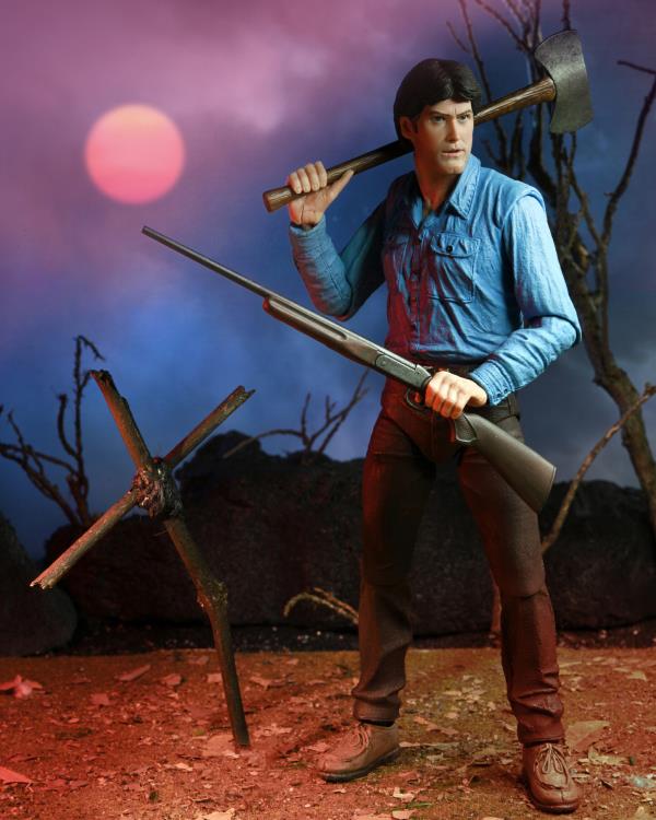 The Evil Dead 40th Anniversary Ultimate Ash Williams Figure (substandard packaging)