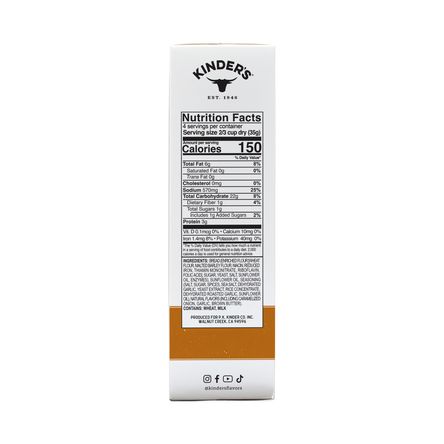 Kinder's Brown Butter & Herbs Homestyle Stuffing Mix