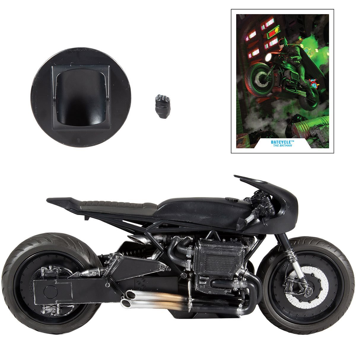 The Batman DC Multiverse Batcycle