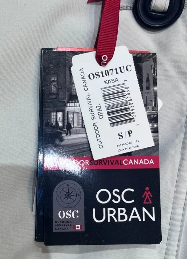 Outdoor Survival Canada Women's Kasa -20C Down Parka - Opal White, Small - ON DISPLAY